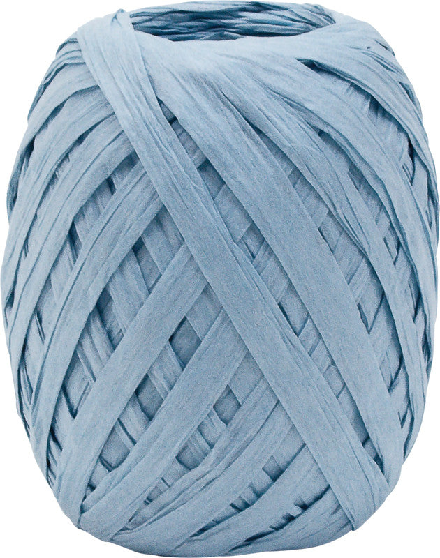 Goldina Bastpapier Raffia – Hellblau – 7 mm × 30 m