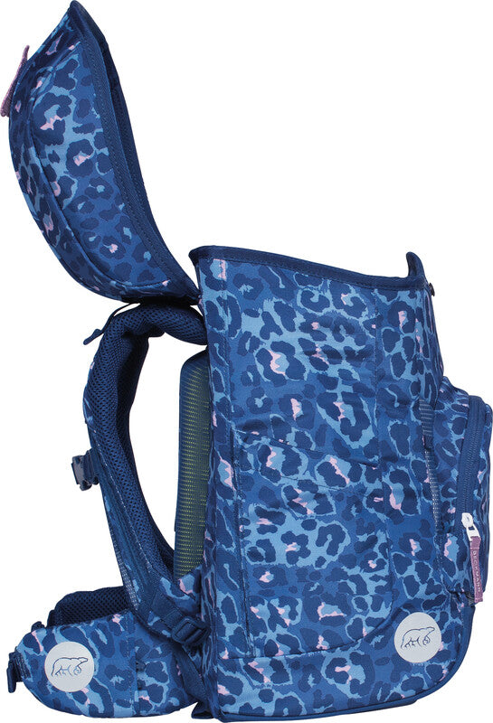 Beckmann Schulrucksack Plus Air – Cheetah – 20 l – aus recycelten PET-Flaschen