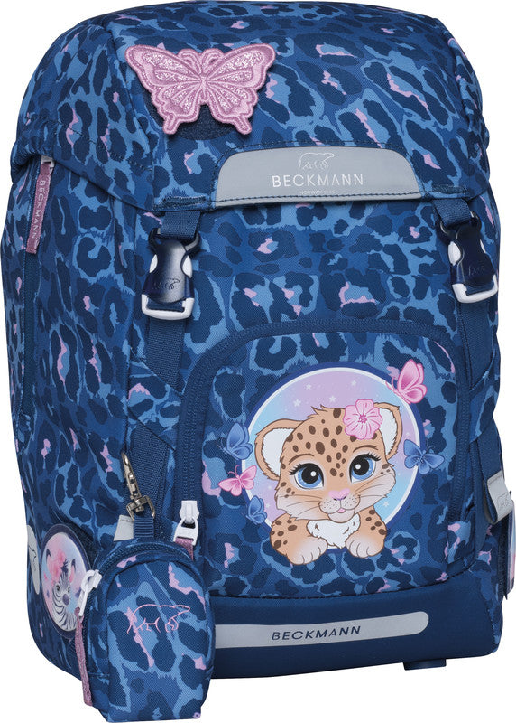 Beckmann Classic Schulrucksack 1st – 6-teilig – Cheetah