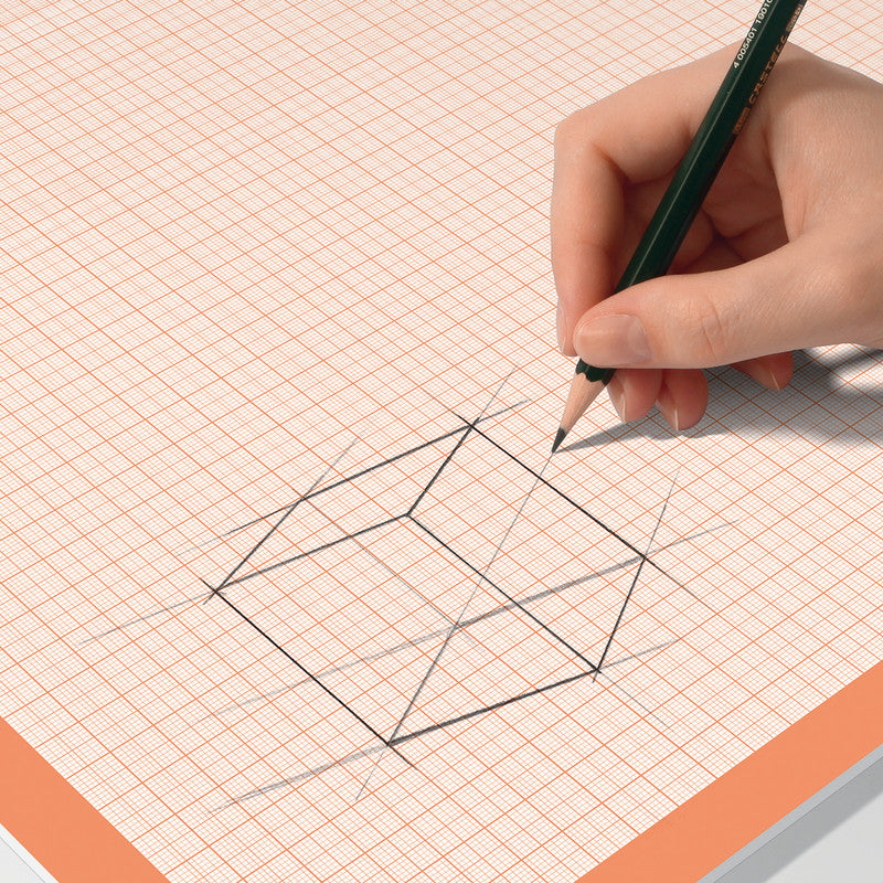 Sigel Schreibunterlage – Millimeterkariert – 595 × 410 mm – Papier