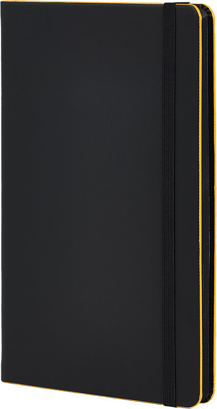 Castelli Notizbuch, 130 × 210 mm, liniert, Leimbindung, Hardcover, 192 Seiten, 80 g/m² – mehrfarbig