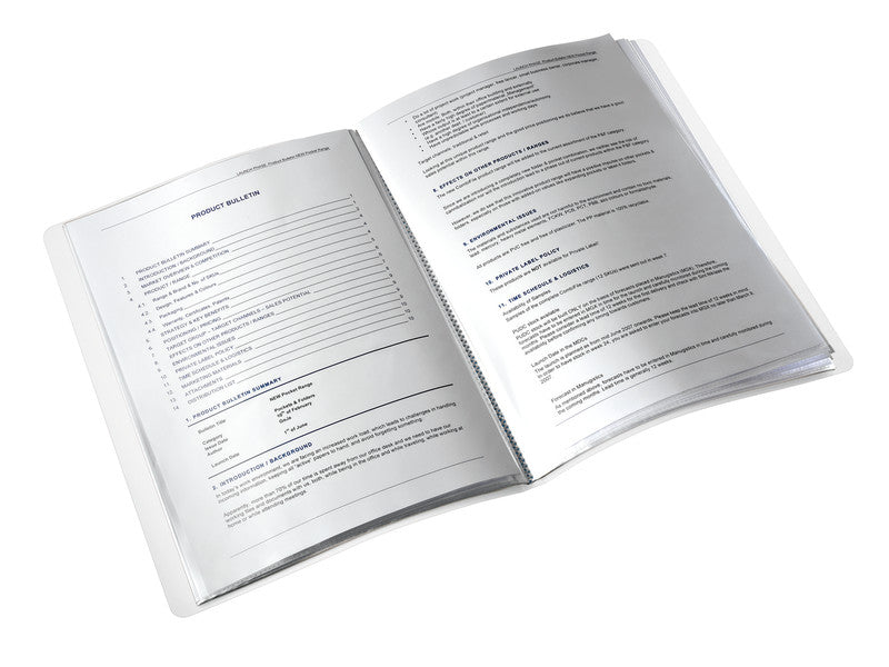 Leitz Sichtbuch für A4, 40 Hüllen – PP – schwarz