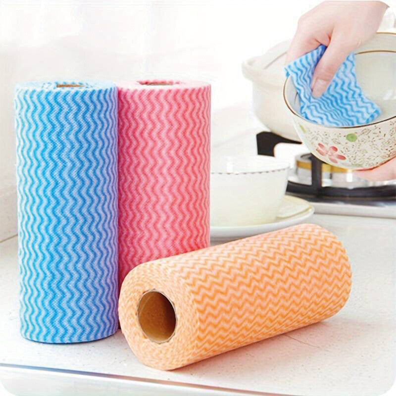 Putzrolle – 1-lagig, 40 × 20 cm, 50 Blatt, blau