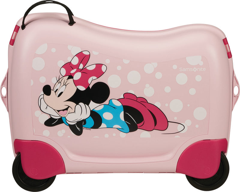 Samsonite Ride-on-Kindertrolley – 30 l, Hartschale, 4 Rollen, Minnie Glitter, 52 × 38 × 21 cm