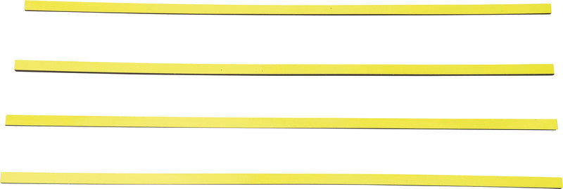 Ultra-Dex Magnetstreifen für Planungstafeln, 5 mm × 1000 mm, Gelb