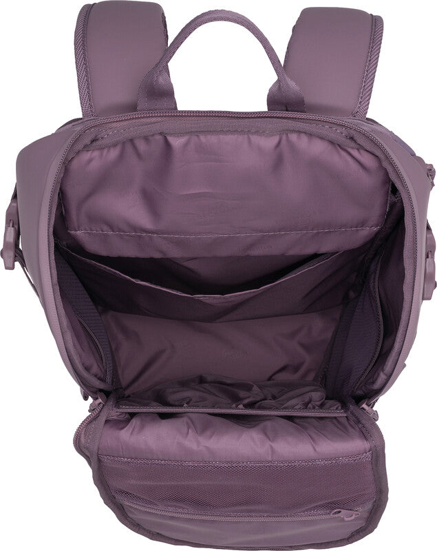 Beckmann Street Go – Notebook-Rucksack – für 16"-Notebook, 26 l, rPET, violett, USB-Anschluss