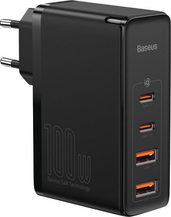 Baseus Ladegerät – 100 W, 2× USB-A + 2× USB-C