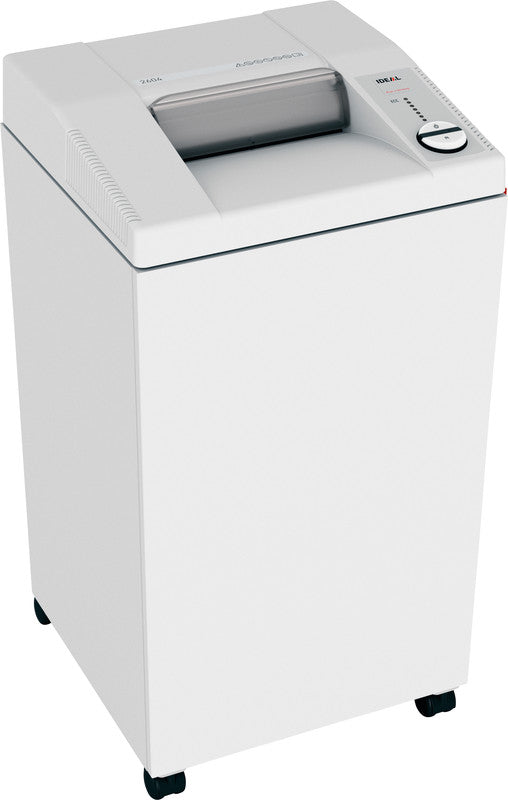 Ideal 2604/CC – Aktenvernichter, DIN P-5, Partikelschnitt 2 × 15 mm, 15 Blatt, 100 l, A4