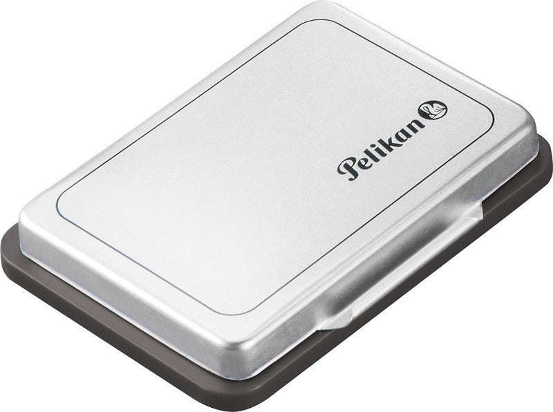 Pelikan Stempelkissen – Metall, 70 × 50 mm, getränkt, Schwarz