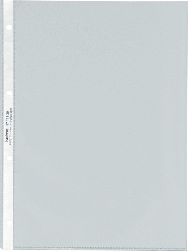Kolma Sichtmappe A4 – Transparent, Kunststoff, 60 µm, 100er-Pack, 100% Rezyklierbar