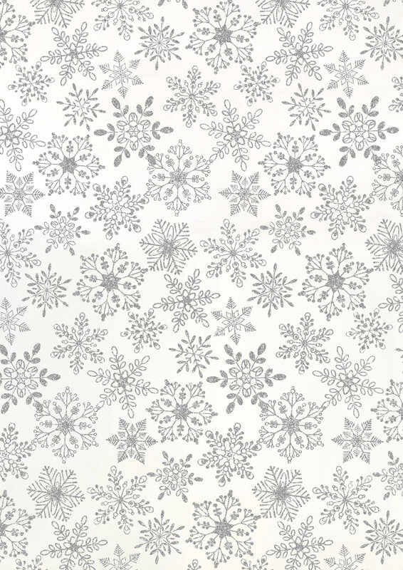 Zoewie Geschenkpapier Rolle Simply the Best – Weihnachten – Glitter – 700 × 1500 mm