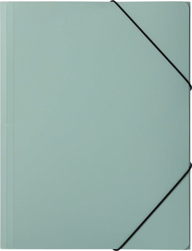Pagna Gummibandmappe A4 – 3 Klappen, Polypropylen (PP), Mint