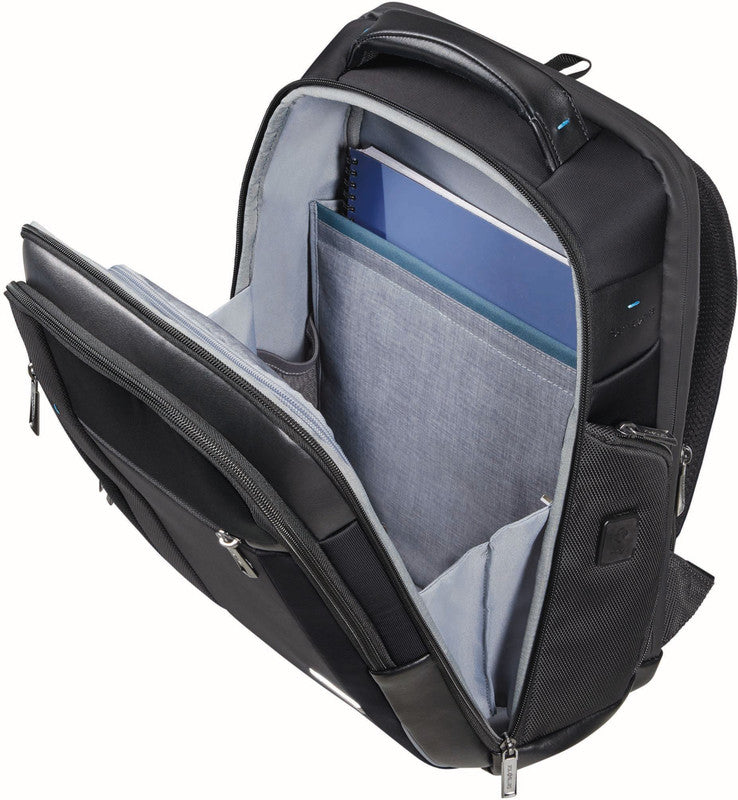 Samsonite Spectrolite 3.0 Notebook-Rucksack – 16,5 l, Aufsteckfunktion, USB-Port, Polyester, Schwarz