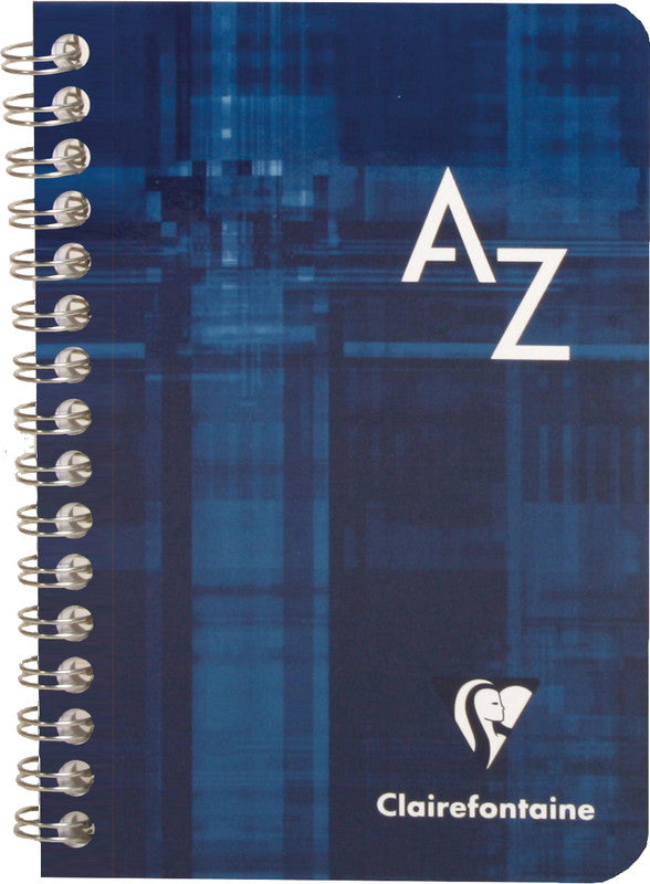 Clairefontaine Spiralblock, 95 × 140 mm, kariert, Spiralbindung, Karton, 90 Blatt, 90 g/m² – sortiert