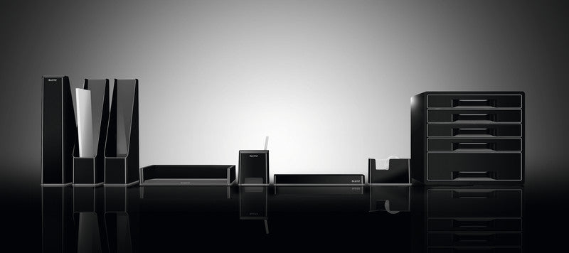 Leitz Ladestationsorganisator (Schreibtischmontage) – Polystyrol, Schwarz