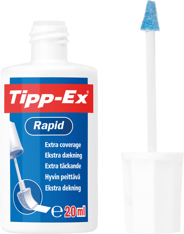 Tipp-Ex – Korrekturflüssigkeit Rapid – Weiss – 20 ml