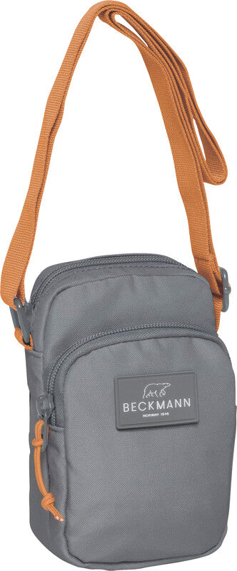 Beckmann Umhängetasche – Motiv Green Orange, 11 × 17 × 5 cm, Polyester (PES)