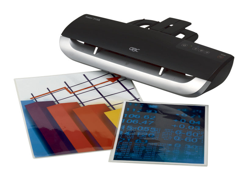 GBC Fusion 3100L Laminiergerät A3 – 2-Rollen, 75–175 µm, 1 Min. Aufheizzeit, 800 mm/min, schwarz