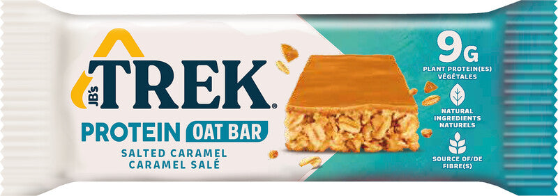 Trek Energieriegel – Karamell gesalzen, vegan, glutenfrei, 16 × 50 g (800 g)