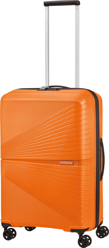American Tourister Trolley – 67 l, Hartschale PP, 4 Doppelrollen, mit TSA, Mango Orange, 44,5 × 67 × 26 cm