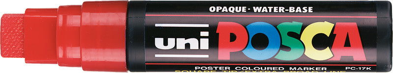 Uni-Ball Non-Permanent-Marker – Keilspitze 15 mm – Rot