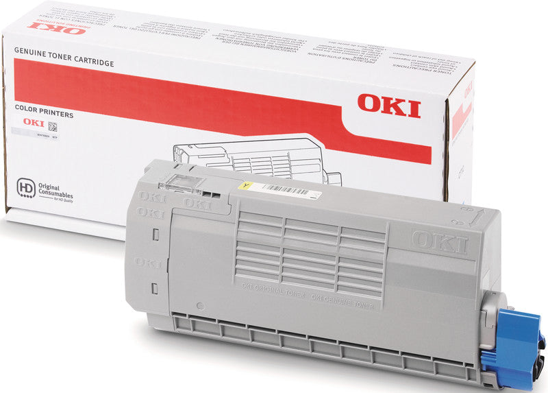 OKI Toner – gelb, 11500 Seiten – für Farb-Laserdrucker/Multifunktionsgeräte