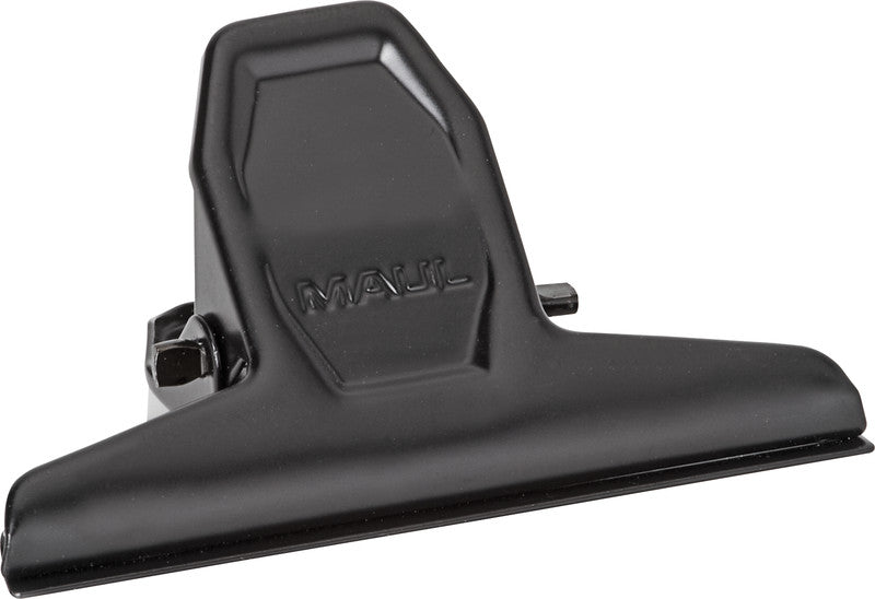 MAUL Büroklammern – 75 × 35 mm – Metall – schwarz
