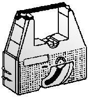 Olivetti Farbband schwarz – für 80836 – ca. 200000 Zeichen