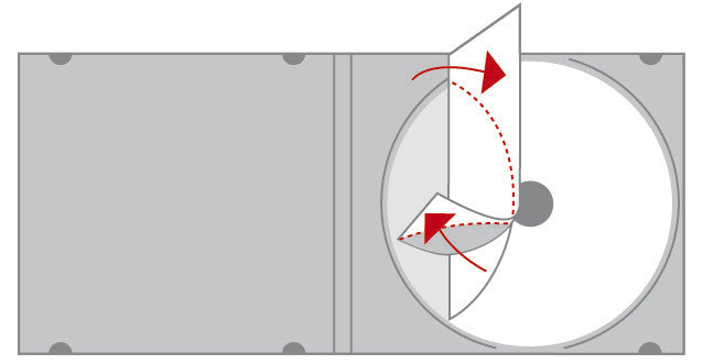 HERMA CD-/DVD-Etiketten, Ø 116 mm, weiss, Papier, permanent, 200 Etiketten
