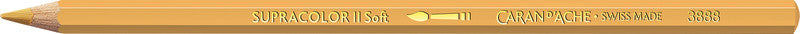 Caran d-Ache Caran d'Ache Aquarellfarbstift Supracolor Soft – Lichtocker, im Metalletui, Ø 3,8 mm, FSC