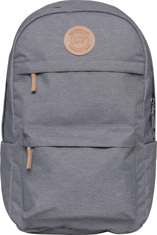 Beckmann College Rucksack – grau – recycelte Materialien – 30,0×53,0×22,0 cm