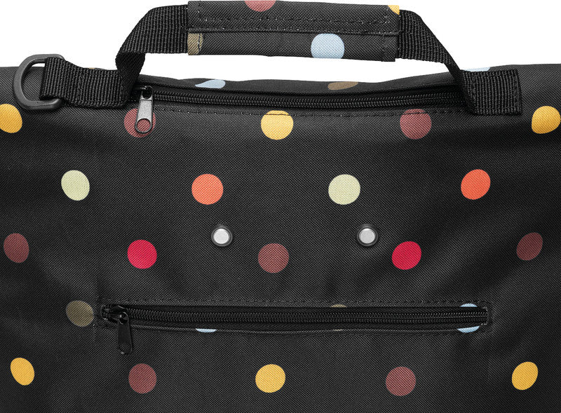 Reisenthel Einkaufstasche Trolley M – 43 l – 43 × 53 × 21 cm – Polyester – Punkte