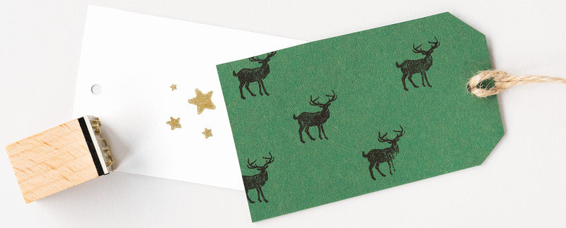 Folia Motivstempel-Set – Weihnachten, 11 Teile, 2 Kissen, sortiert