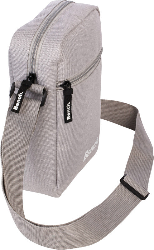 Bench Umhängetasche – 3 l, Polyester, Steingrau, 17 × 23 × 8 cm