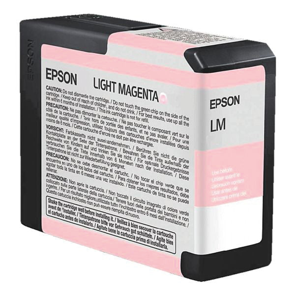 Epson Tintenpatrone T580B, Magenta, 80 ml – für Inkjetdrucker/Multifunktionsgeräte
