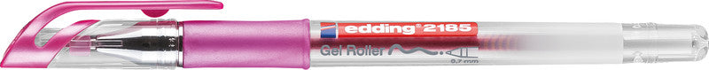 Edding Cristall Jelly 2185 Gelschreiber – Pink, Spitze 0,7 mm, schnelltrocknend, metallisch