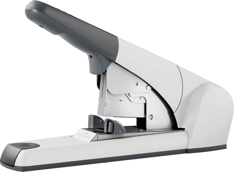 Leitz 5553 – Hefter, 120 Blatt, für 23/15XL, Flat-Clinch, verstellbarer Papieranschlag, Einlegetiefe 56 mm