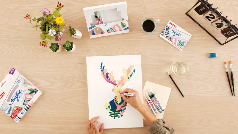 Edding Acrylmarker – Beere