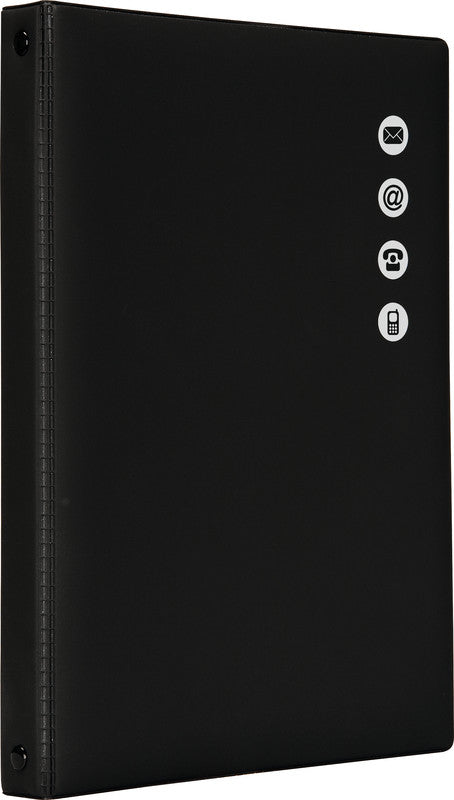 Biella Tel-Rex Agenda – 13,8 × 22,0 cm, schwarz