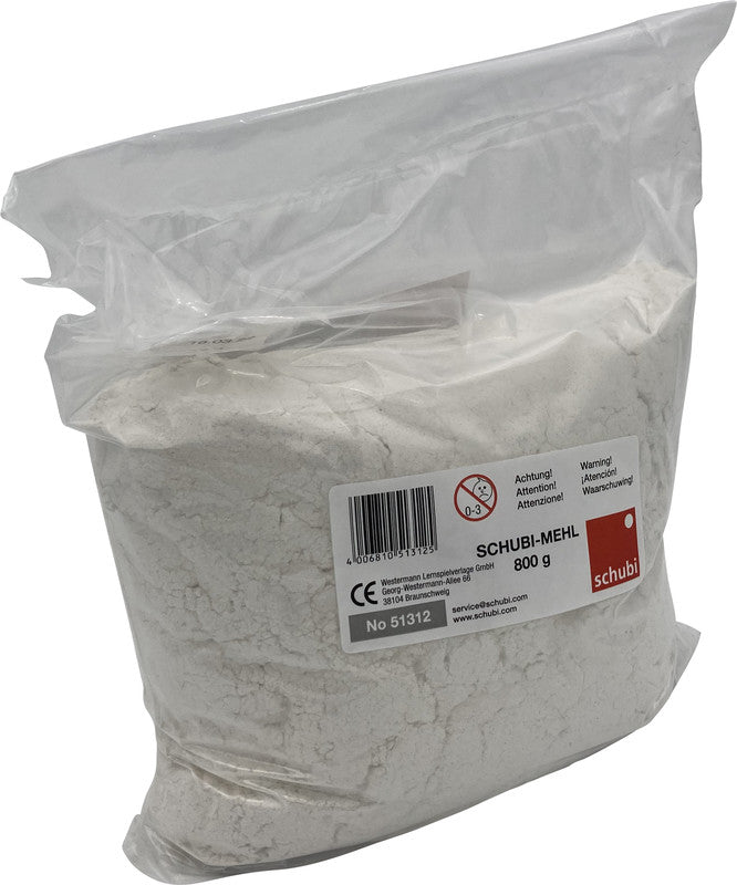 Schubi Modelliermehl – Weiss – 800 g – für Basteln
