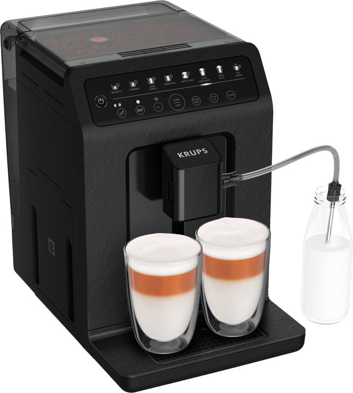 Krups Kaffeevollautomat – 2,3 l, 260 g, 2 Tassen, Schwarz