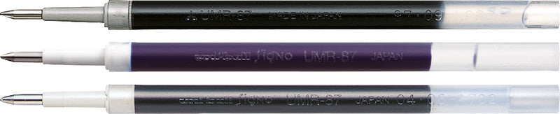 Uni-Ball Rollerpatrone Signo 207 – schwarz, 0,7 mm, geruchsarm