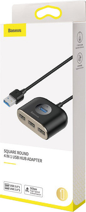 Baseus USB 3.0 Hub – Schwarz