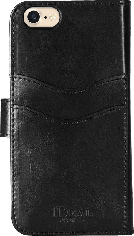 Ideal of Sweden – Booklet-Hülle – für Apple iPhone 6–8/SE (2020) – schwarz – mit Kartenfach, Magnetverschluss