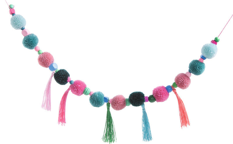 Folia Woll-Pompons – sortiert – 24 Stück