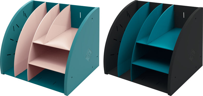 Exacompta NeoDeco Stehsammler – für Format A4 – 360 × 60 × 295 mm