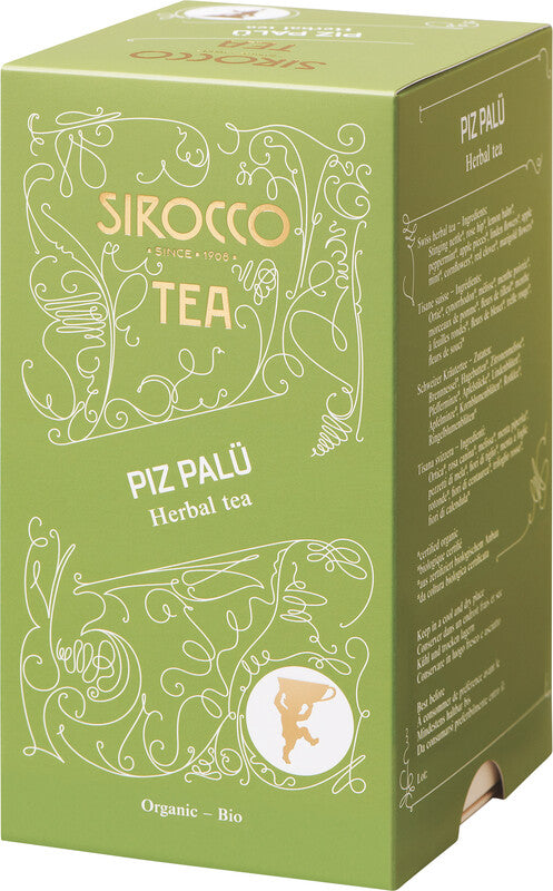 Sirocco Piz Palü – Teebeutel, Bio-Kräutertee – 20 Beutel