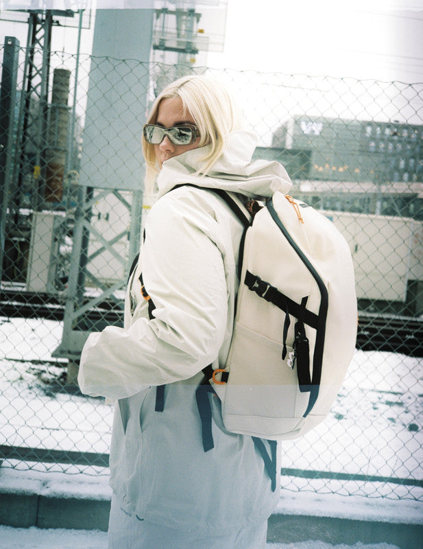 Beckmann Street Go – Notebook-Rucksack – für 16"-Notebook, 26 l, rPET, weiss