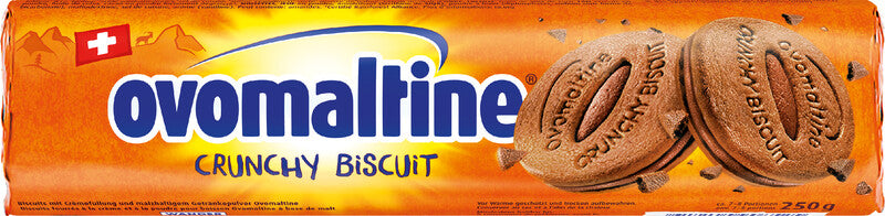Ovomaltine Knusprige Biscuit Kekse Ovomaltine – einzeln verpackt, 250 g
