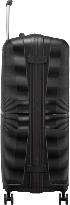 American Tourister Trolley Airconic – 101 l, Hartschale, 4 Doppelrollen, mit TSA, Onyx Schwarz, 49 × 77 × 31 cm